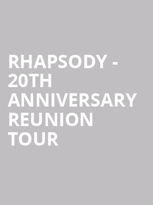 Rhapsody - 20th Anniversary Reunion Tour at O2 Academy Islington